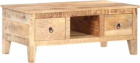 Nyers mangófa dohányzóasztal 100 x 55 x 40 cm