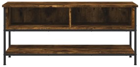 füstös tölgy színű szerelt fa TV-szekrény 100 x 35 x 45 cm