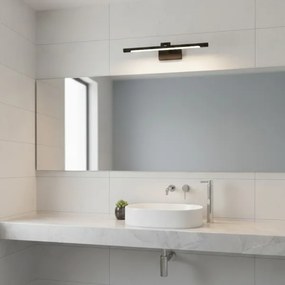 LED fürdőszobai tükörvilágítás MIRROR LED/6W/230V 4000K IP44 40 cm fekete
