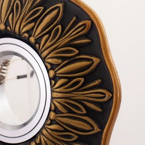 Ideal Lux - Beépíthető lámpa 1xGU10/50W/230V bronz