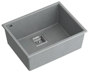 gránit mosogató DAVID 50 Grey Metallic