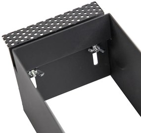 Beépített reflektor fekete GU10 AR70 keret nélküli 2-lámpás - Oneon