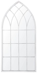 Ablak Megjelenésű Szürke Tükör 50 x 115 cm CASSEL Beliani