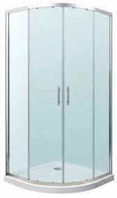 Soul 90x90 cm íves zuhanykabin zuhanytálcával