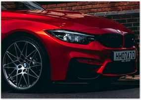 Poszterek 100x70 Piros Bmw Autó