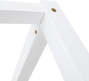 Montessori emeletes ágy, fehér, VENITA TYP 2