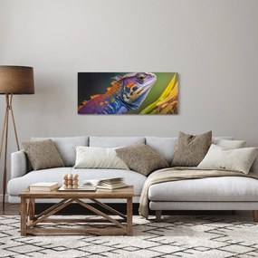 Kép - A színes leguán (120x50 cm)