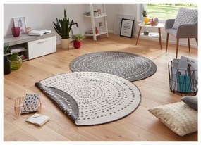 Bali szürke kültéri szőnyeg, ⌀ 200 cm - NORTHRUGS