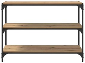 Könyvespolc kézműves tölgy 100 x 33 x 71 cm Faanyag