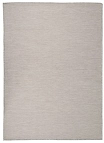 tópszínű lapos szövésű kültéri szőnyeg 200 x 280 cm