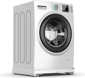 Meliconi 656146 -Rezgéscsillapító alátét mosógéphez kihúzható kerekekkel 61 cm fehér