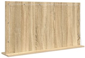 pipere tükör Sonoma tölgy MDF, Üveg 100 x 55 x 18 cm Pipere tükör