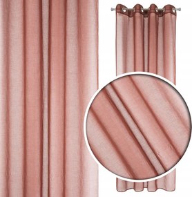 Klasszikus Függöny Nappaliba Bordó Kész Függöny 140x300 Szalag