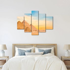 Az egyiptomi piramisok képe (150x105 cm)