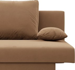 Sony kanapé, szövet anyag, bonell töltet, barna