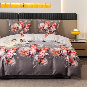 Mikroszálas ágynemű FLARISSE szürke Ágyneműhuzat mérete: 70 x 80 cm | 140 x 200 cm