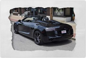 Poszterek 60x40 Audi R8 Cabrio Autó