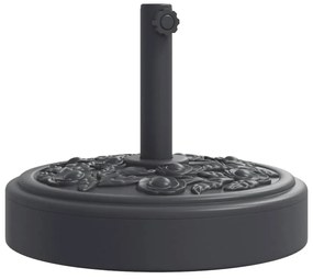 vidaXL kerek napernyőtalp rúdhoz Ø38 / 48 mm 25 kg