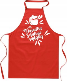 Konyhai Kötény piros A Nagypapánál A Legjobb Ajándék FA_425_cw