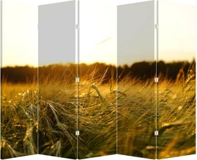 Paraván - Harmatos fű (210x170 cm)