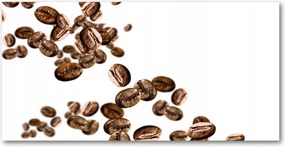 Fotó kép edzett üveg kávébab 140x70