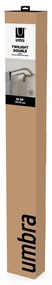 Acél bővíthető dupla függönykarnis 76 - 213 cm Twilight – Umbra