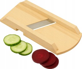 Szeletelő Reszelő Mandolin Uborka Zöldség Fa Kicsi 23CM