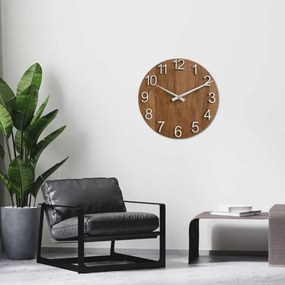 Tölgyfa falióra arab számokkal | DOMODRA