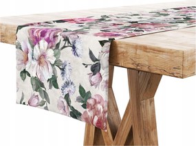 Asztalterítő 40x160 Dekoratív Virágok 9211