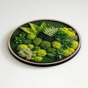 DUBLEZ | 3D falikép moha hatással – Páfrány motívummal