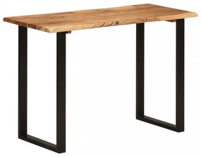tömör akácfa étkezőasztal 110 x 50 x 76 cm