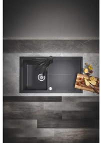 GROHE 305302432 - START 184 mm fekete mosogató csaptelep