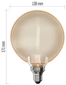 LED izzó DECO VINTAGE G130OA E27/4W/230V 1800K