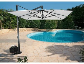 Pitagora Aluminium vázas napernyő 4 x 4 m
