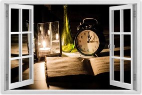 Poszterek 120x80 Olvasás gyertya mellett