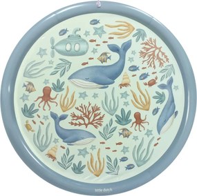 Little Dutch felfújható vízpermetező szőnyeg - Ocean World