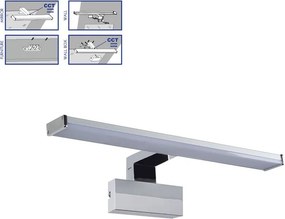 Prezent TREMOLO PLUS 70226 Fali lámpa 1x8W/LED 600lm IP44