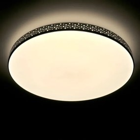 LED Fürdőszobai mennyezeti lámpa MOON LED/18W/230V króm IP44