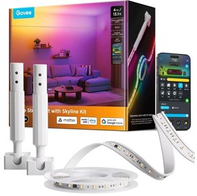 Govee - LED RGBICWW függesztett LED-szalag/36W/24V 4m Skyline Matter Wi-Fi
