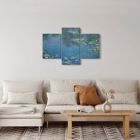 Kép - Claude Monet, Water Lilies, reprodukciók (90x60 cm)