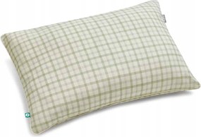 Párnahuzat 50X70CM Zöld Kockás 100% Pamut Különböző Színekben Mumla