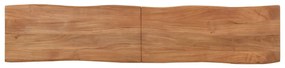 tömör akácfa és acél pad 160 cm
