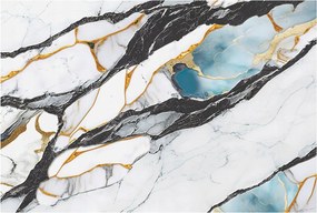 Divatos Flizelin tapéta 3D ragasztóval Fali Elegáns márvány 104x70 Ragasztó