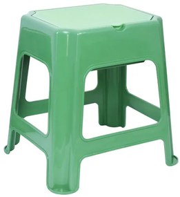 Erga kiegészítők, fürdőszoba szék tárolóhellyel 420x365x425 mm, zöld, ERG-08046