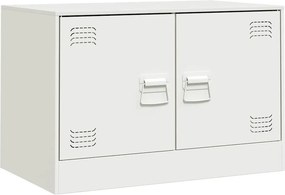 vidaXL fehér acél TV-szekrény 67 x 39 x 44 cm