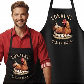 Vicces kötény férfiaknak Ajándék Gazdálkodóknak Helyi tojáskereskedő Tojás