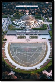 Poszterek keretben 40x60 Centenáriumi csarnok Boroszló