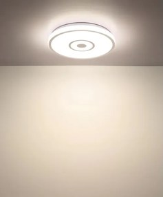 Globo 48580R - LED mennyezeti lámpatest CALLIE LED/24W/230V Ø 38 cm matt króm