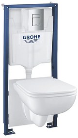 GROHE 39817000 - WC-szett SOLIDO 1,13 m kerámia/fehér