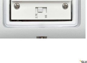SLV 1007145 OVAL Modern Kültéri Fali Lámpa Fehér LED IP65